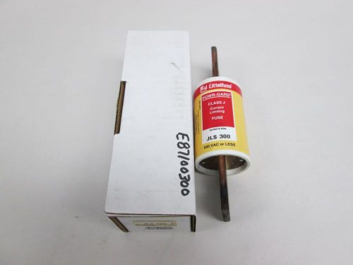 New littelfuse jls-300 fast acting 300a amp 600v-ac fuse d327607 for sale