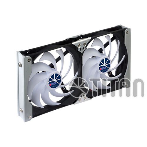 Titan TTC-SC09T(C) Multi-Purpose Dual Rack 140mm Fan Kit + Speed Control 12v 24v