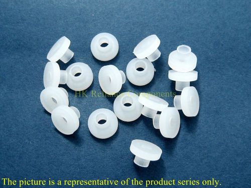 TO-3 Nylon Insulator Bushings, for Transistor Heatsink Mountings, x50 pcs