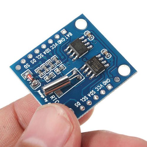 5pcs arduino i2c rtc ds1307 at24c32 real time clock module for avr arm pic m23 for sale