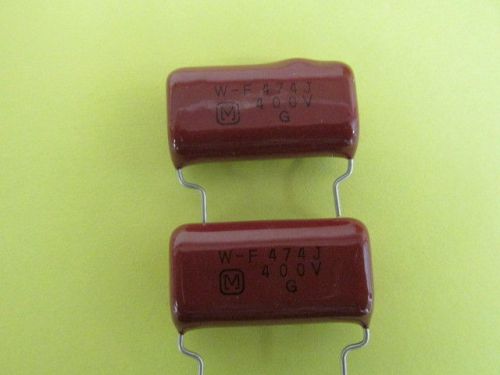 2000 PANASONIC ECW-F4474JRS CAP 0.47UF400VDC PLYP 5% 23X14.5 X 26.5MM RDL 12.5MM