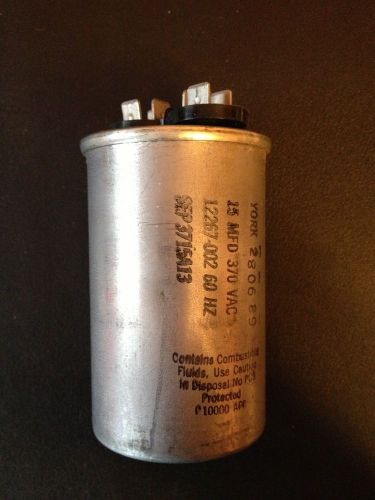 Capacitor 15MFD 370VAC 60Hz - York