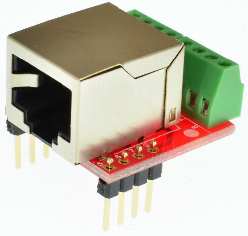 Rj45 8p8c female breakout board, network, ethernet,  elabguy rj45-bo-v1a for sale