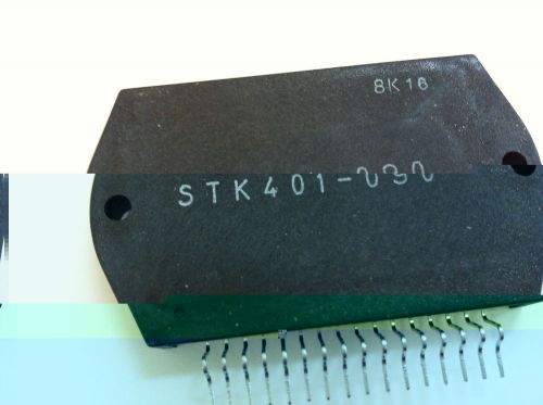 STK401-090 AF Power Amp (50W + 50W) + Heat Sink Compound Original SANYO LOT OF 2