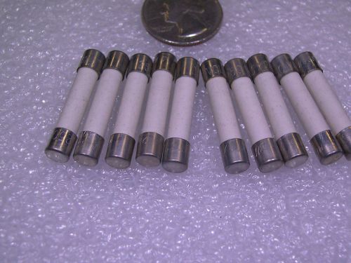 COOPER BUSSMANN FUSE MDA CERAMIC 7A 250V 6x32mm TIME DELAY NEW LOT QTY: 10 FUSES