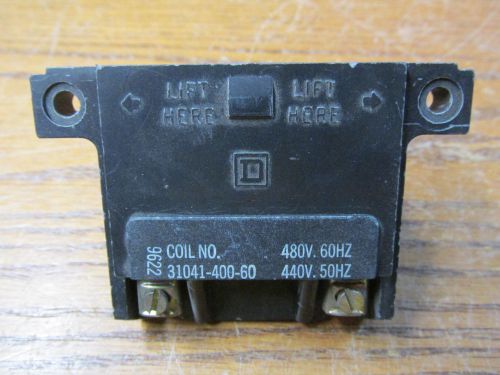 UNUSED NOS Square D 31041-400-60 Coil 480V 60 Hz 440V 50Hz