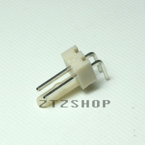10 x Wafer Connector 2.54mm 2 Pins Right Angle - ZTZSHOP -Free Shipping
