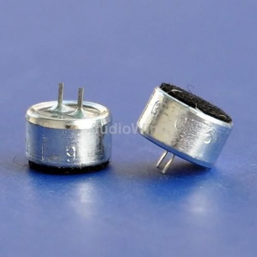 2x WM-61B Electret Condenser MIC Capsule(Pin Type, Replace WM61A)