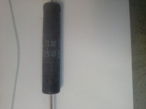 DALE RESISTOR CW-10 4 OHM 5%- WE HAVE 255 PCS