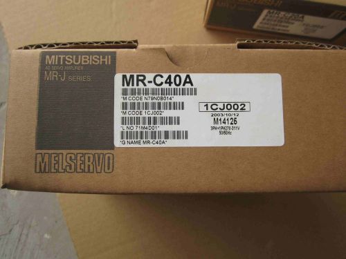 New in box Mitsubishi AC Servo Amplifier MR-C40A