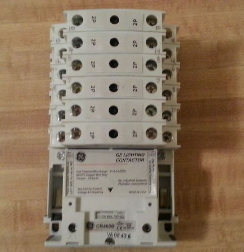 Ge Lighting Contactor CR460B 12P Used