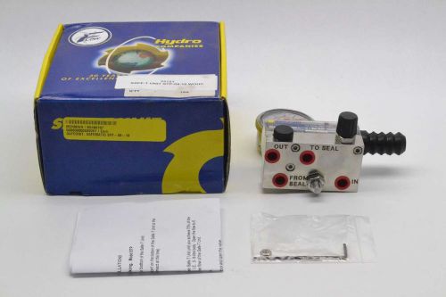 NEW HYDRO STP-08-10 SAFE-T UNIT 0-2GPM FLOW METER B414666