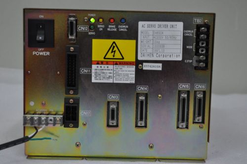 DAIHEN E4650A AC SERVO DRIVER UNIT POWER ON TESTED