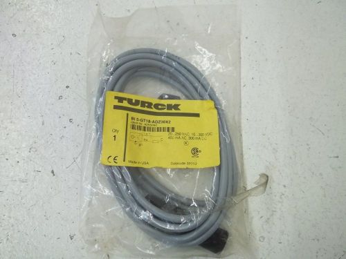 TURCK BI5-GT18-ADZ30X2 PROXIMITY SWITCH *NEW IN A BAG*