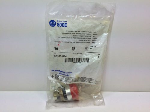 SEALED NEW! ALLEN-BRADLEY PUSH PULL TWIST RELEASE OPERATOR 800EM-MT4 SERIES A