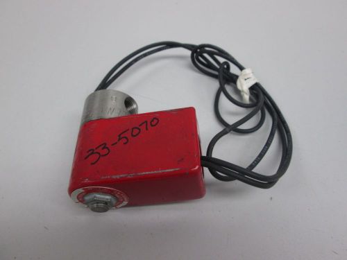 NEW ALLENAIR 2CA8S 250PSI 7W 24V-DC 1/8IN NPT SOLENOID VALVE D268781