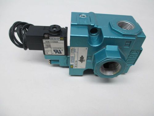 NEW MAC 56C-13-111CA 30-150PSI 110/120V-AC 1/2 IN NPT SOLENOID VALVE D321667