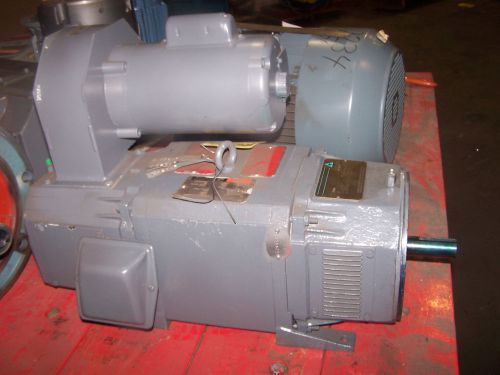 REFURBISHED RELIANCE 7.5 Hp DC MOTOR 1750 RPM 200 / 180 VDC C1812ATCZ FRAME