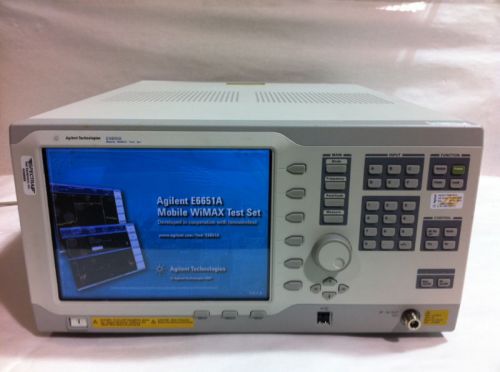 Agilent E6651A Mobile WiMAX Test Set w/ 503 &amp; Warranty