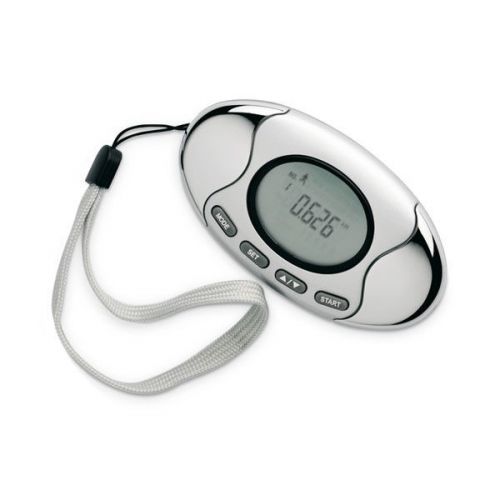 Fat measurement step counter clock and alarm clock pedometer passometer odometer for sale