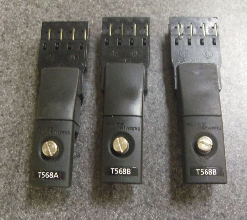 Lot (3) Fluke Networks T568B DSP-PM10B Personality Module for Avaya 110 Analyzer