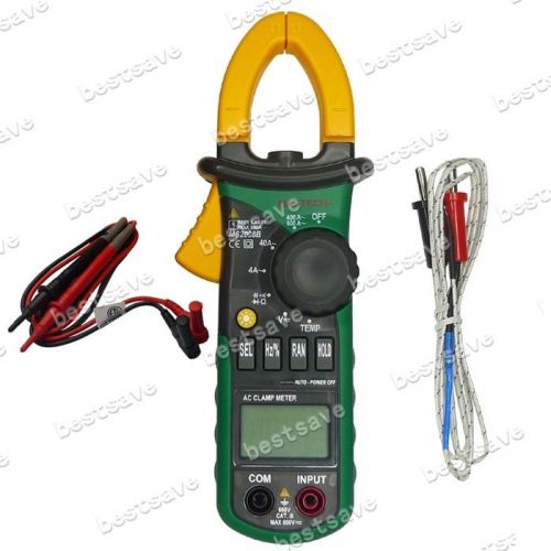 MASTECH MS2008B Digital Clamp DC/AC Volt Current Res Cap Temp Freq Meter B0295