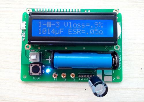 M328 Transistor Tester Diode Triode Inductance Kapazitat ESR Meter MOS/PNP/NPN