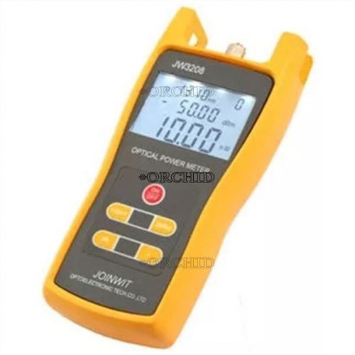 Optical power meter laser fiber optic tool -50 to +26dbm handheld jw3208c tester for sale