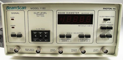 Photon, inc. beam scan model 1180-cp/sp w/ scan head, beam measurement system for sale