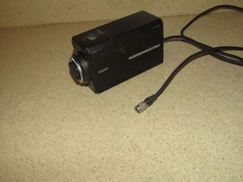 HAMAMATSU MODEL # C3283 CAMERA / HEAD