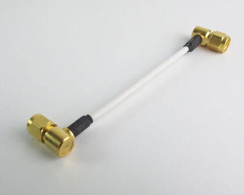 Lucero DMC 037-501933-001 Right Angle RF Assembly SMA/M Gold Coax Connectors