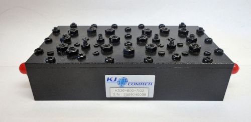 NEW KJ COMTECH MICROWAVE BANDPASS FILTER BPF 2.6 GHz K526-800-7102 i.Loss USA