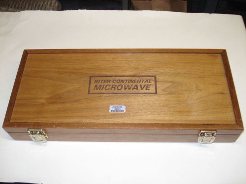 INTER-CONTINENTAL MICROWAVE TRL CALIBRATION KIT 15 MIL SUB,. 140 MIL THRU