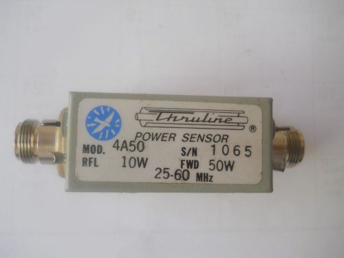 BIRD Electronic Thruline Power Sensor 4A50 50W 25-60Mhz WattMeter NEW OLD STOCK