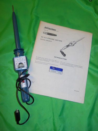 Heathkit model im-5210  high voltage 40 kv probe meter with instructions for sale