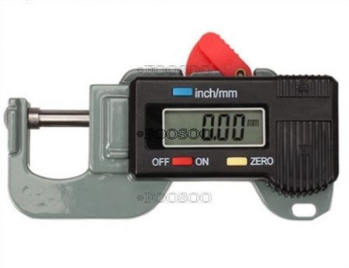 DIGITAL MEASURE 0-12.7MM THICKNESS GAUGE NEW IN BOX TESTER MICROMETER METER