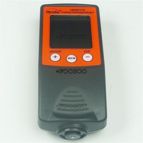 0-1250UM/0-50MIL NF GAUGE COATING PAINT TESTER DIGITAL METER THICKNESS CM8801NF