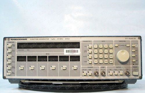 R&amp;s afgu - b1 function generator, 1µhz to 20mhz for sale