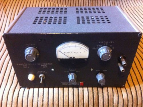 Genearl radio  1390-b audio noise generator with vacuum tubes inside for sale