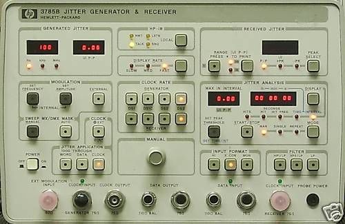 Agilent/Keysight/HP 3785B jitter generator &amp; receiver, guaranteed