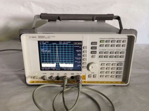 Agilent / hp 8562ec spectrum analyzer 30 hz - 13.2 ghz with opt 007 + warranty for sale