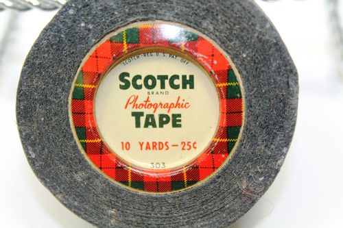 Vintage Scotch Brand Photographic Tape Minnesota Mining &amp; MFG Co. Sait Paul Minn