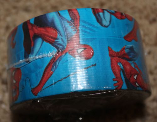 New duck marvel spider sense spider-man duct tape 1.88&#034; x 10 yards for sale