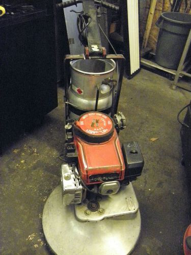 Pioneer 2100 walk behind propane super buffer floor finisher scrubber for sale