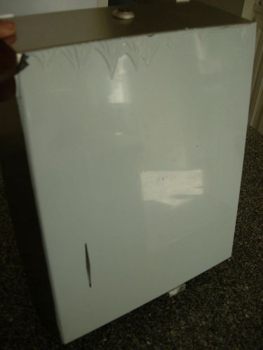 NEW IN BOX STAINLESS STEEL PAPER TOWEL DISPENSER - BRADLEY #250-150000