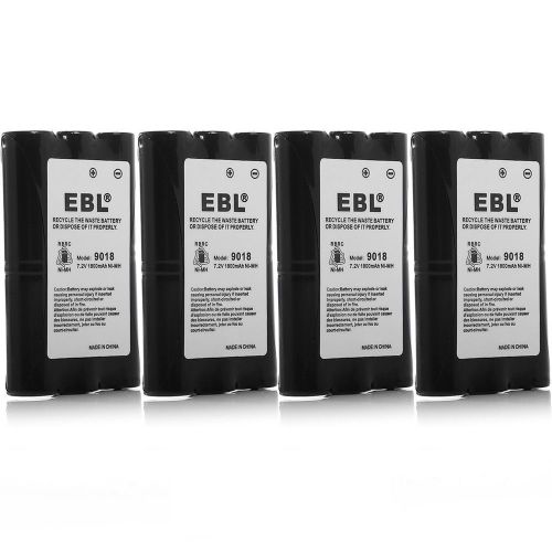 4x 1.8ah hnn9018 hnn9018a hnn9018ar battery for motorola radius radio sp50 cp50 for sale