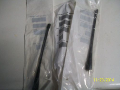 3 Motorola NAE6483A portable radio antennas