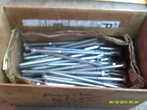 (60)  + EXTRA  Hex Head 5/16 x 6&#034; Lag Bolts Zinc Plate Wood Screws