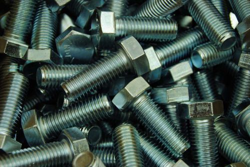 (20) Hex Head 3/4-10 x 2&#034; Grade 5 Bolts Zinc Plated Cap Screws