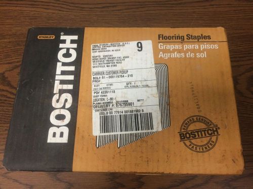 New Bostitch Flooring Staples BCS1512 1.5&#034; long x .5&#034; crown 9660 total